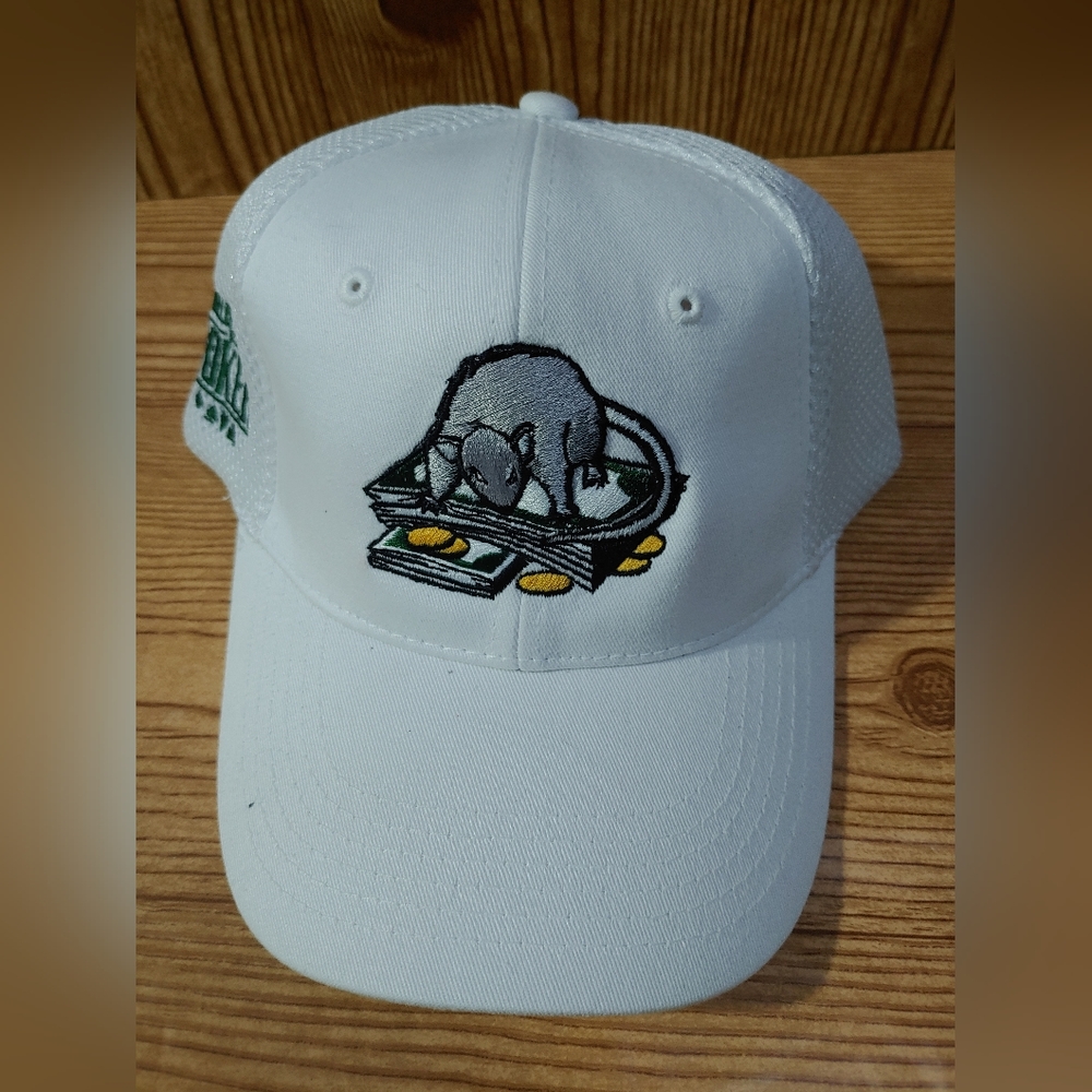 River Rats Sportsman World Series of Poker mesh adjustable strapback hat OSFM